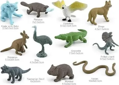 Imagen del producto de Conjunto de animales salvajes de Australia - Merkpol