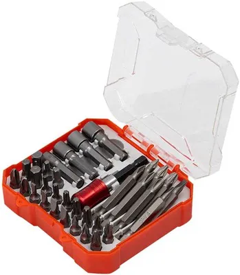 Produktbild von Schraubendrehwerkset - 34-teiliges Kreuz-Schraubendrehwerk, Innenhexagonale Schraube, Drehwerk für Hausreparaturgeräte