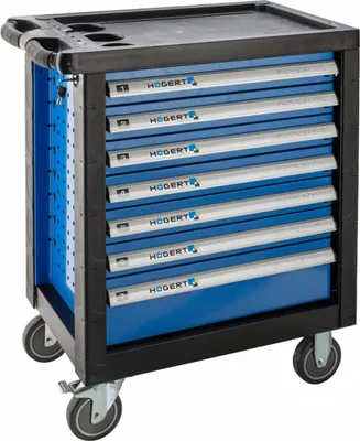 Produktbild von Högert Werkzeugwagen, 258-tlg.