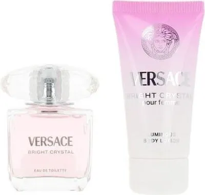 Productafbeelding van Edt Spray 30 ml / Luminous Body Lotion 50 ml Versace Bright Crystal cadeauverpakking