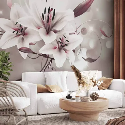 Produktbild von Selbstklebende Folie Fototapete - Favourite of Kings 98x70 cm Blumen b-C-0040-a-b