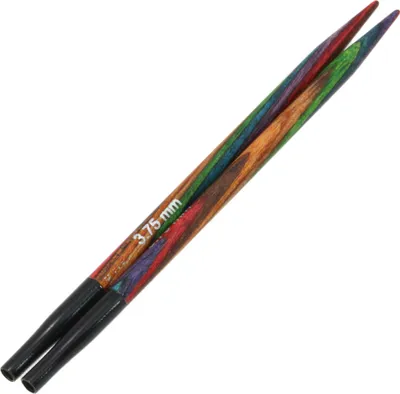 Produktbild von Lana Grossa Knit Pro Vario Nadelspitzen DESIGN-HOLZ kurz Multicolor Stärke 3-6 mm Stärke 3.75 mm