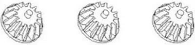 Produktbild von Krick Diff. Metallkegelräder (3)