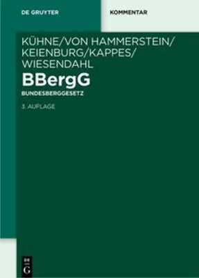 Produktbild von BBergG Bundesberggesetz