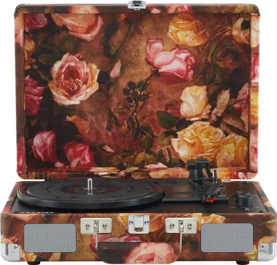 Produktbild von Crosley Cruiser Plus Bluetooth-Schallplattenspieler Blumen