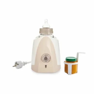 Image de Chauffe-biberon Thermobaby avec biberon de 230 ml, brosse à biberon, doseur à lait, biberon et tétine