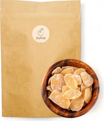 Produktbild von Ingwer getrocknet, gezuckert, ungeschwefelt 1Kg