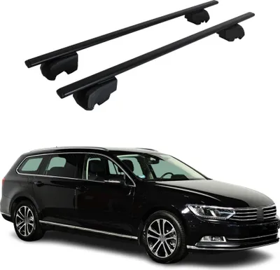 Image de Barres de toit Transversales pour VW Passat B8 Variant 2015-2019 ABE