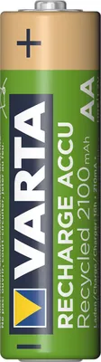 Image de Varta Recycled AA 2100mAh Batterie rechargeable nickel-métal hydrure (NiMH)