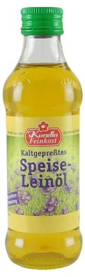 Produktbild von Speiseleinöl kaltgepresst von Kunella Feinkost (100 ml)