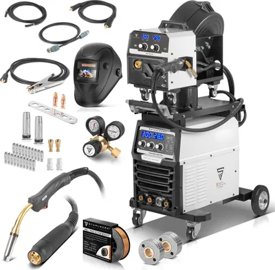 Produktbild von STAHLWERK Schweißgerät MIG MAG 300 Pro Vollsynergischer IGBT Vollausstattung