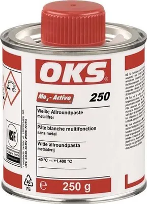 Produktbild von OKS Allroundpaste 250 weiß 250 g Pinseldose - 1105890439