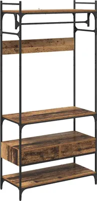 Produktbild von vidaXL Kleiderschrank Altholz 89 x 39 x 184.5 cm Holzwerkstoff