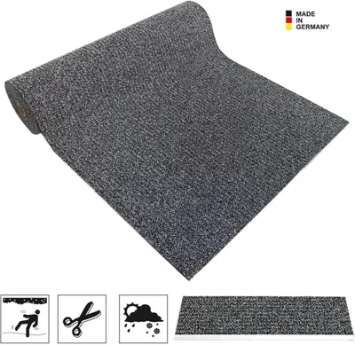 Produktbild von Outdoor Sicherheitsmatte Salz-Pfeffer 120x200cm