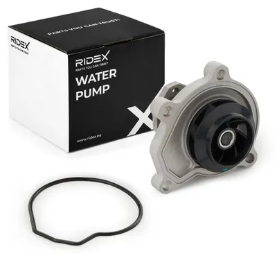 Zdjęcie produktu dla RIDEX 1260W0225 – pompa chłodnicza, pompa wody bez koła pasowego, przeznaczona do:
* VW POLO (9N)
* VW Polo liftback (6R1, 6C1)
* SKODA Fabia II liftback (542)