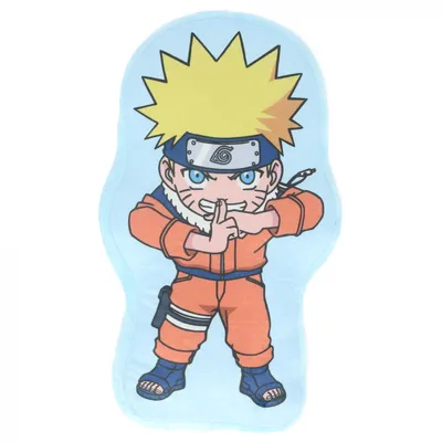 Imagen del producto de Almohada con forma de Naruto, cojín decorativo y cojín de peluche