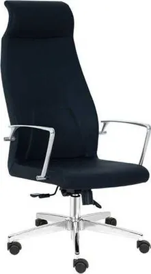 Productafbeelding van Moderne draaistoel van kunstleer, zwart. Kantoel, gaming stoel, kantoel, stoelen