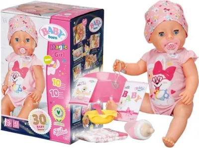 Obrázek produktu pro BABY born Magic Girl, Dětská panenka, Ženy, 3 rok/roky, Dívka, 430 mm, 1,4 kg
