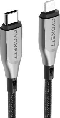 Obrázok produktu pre Cygnett CY4667PCCCL, 1 m, Lightning, USB C, Samec, Samec, Čierna