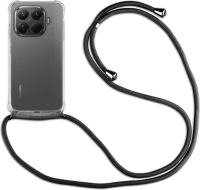 Produktbild von Handykett für Xiaomi 15T Pro Hülle mit Kordel Handyhülle mit Band in Schwarz