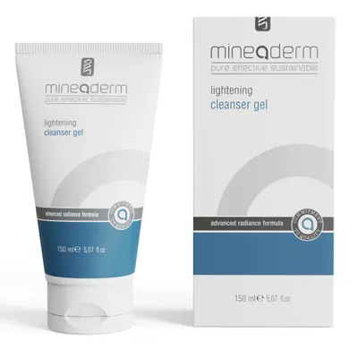 Immagine prodotto di mineaderm Gel detergente schiarente anti-macchie, struccante, 150 ml