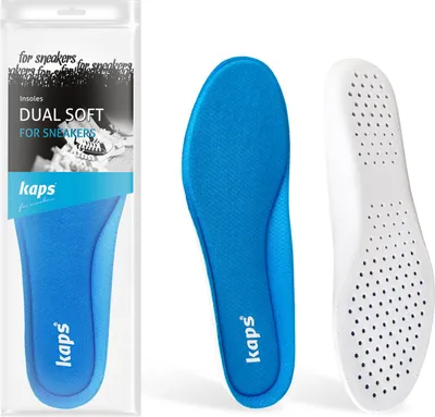 Produktbild von Kaps for Sneakers Dual Soft dämpfende Schuheinlagen - Größe 38/39 EUR