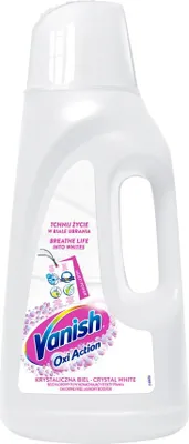 Zdjęcie produktu dla Vanish Oxi Action Odplamiacz do białych tkanin w płynie, 2 l