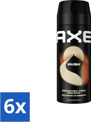 Produktbild von Ax Deodorant Körperspray Moschus 150 ml - Vorteilspack - 6 Stücke