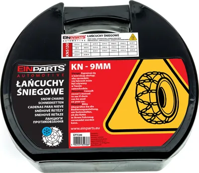 Zdjęcie produktu dla Einparts Łańcuchy Śniegowe Kns130 Do Opow Uniwer. 2 Sztuki Asymetryczny