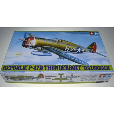 Produktbild von Tamiya 61086 - 1/48 WWII Us Republic P-47D Thunderbolt Razorback -