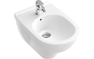 Produktbild von V&B Wand-Bidet O.Novo 36x56cm, 1 Hahnl., Überlauf, weiß C-plus