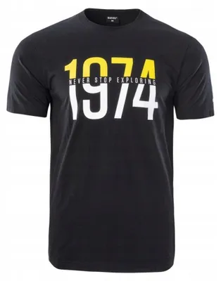 Obrázok produktu pre Hi-Tec – Pánske tričko „Rolic“, bavlna PP13532 (L) (čierne)