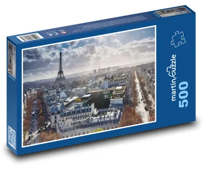 Produktbild von Puzzle 500 Eiffelturm - Frankreich, Paris - martinpuzzle