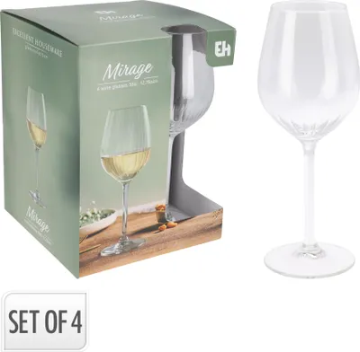 Immagine prodotto di Set di bicchieri da vino, 380 ml, 4 pezzi.