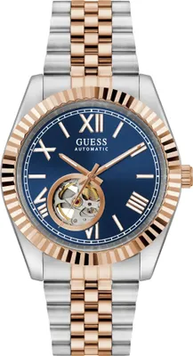 Immagine prodotto di Guess orologio da uomo orologio da polso automatico GD CONNOISSEUR GW0984G5 acciaio inossidabile bicolore
