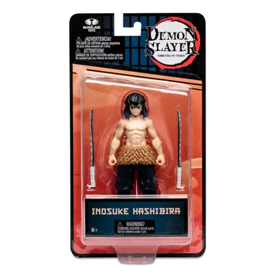A product shot of an action figure in its packaging.