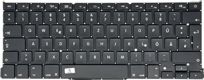 Zdjęcie produktu dla PL - Klawiatura bez podświetlenia kompatybilna z MacBook Pro 13" Mid 2014 A1502 EMC 2875