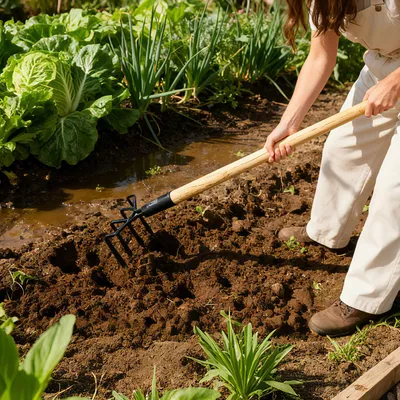 Produktbild von Primaster Gartenhacke 4 Zinken 13,5 x 9 cm