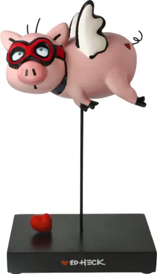 Immagine prodotto di Goebel Ed Eck- When Pigs Fly (Figur, Porzellan) | Art.-Nr. 67200171 | EAN 4005169371820