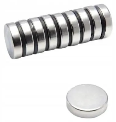 Obrázek produktu pro Neodymový válcový magnet MW 20x5 N38 25 kusů