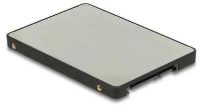 Produktbild von DeLOCK 62792, SATA, M.2, Schwarz, Silber, 6 Gbit/s, 0 - 70 °C, -40 - 85 °C