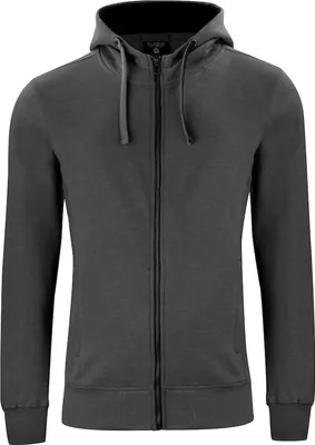 Produktbild von Kapuzenjacke Classic mit durchgehendem Reißverschluss und Reißverschlusstaschen