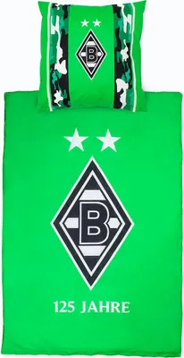 Produktbild von Borussia Mönchengladbach Bettwäsche Trikot "Away" 25/26 grün