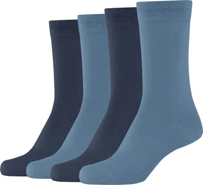 Produktbild von Camano Socken 4er-Pack ca-soft mit weichem Komfortbund captain's blue 35-38