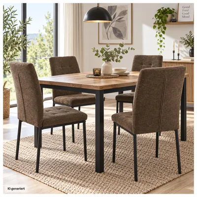 Produktbild von Esszimmerstuhl TromiM Webstoff Braun