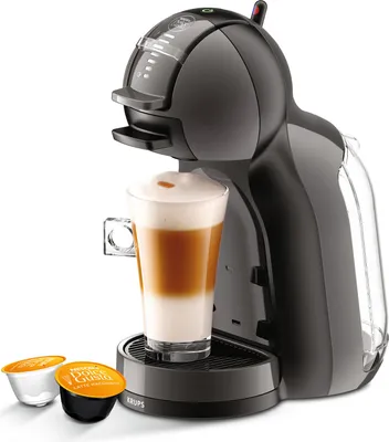 Produktbild von Krups Krups NESCAF√â Dolce Gusto Mini Me Kaffeetassenmaschine - KP1238 - 0.8L - 16 x 23.1 x 30.40cm - Anthrazit