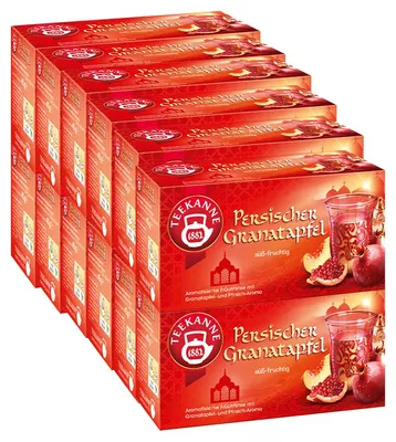 Zdjęcie produktu dla Czajniczek perski granat słodka owocowa herbata owocowa 45g opakowanie 12 szt
