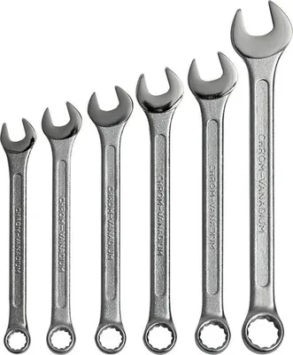 Produktbild von Combination Spanner Set Haushalt 6 Pcs