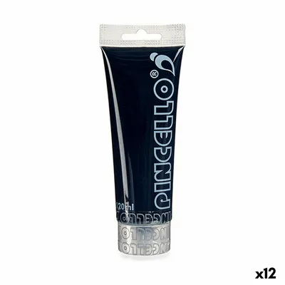 Obrázek produktu pro Akrylová malba černá 120 ml (12 kusů)
