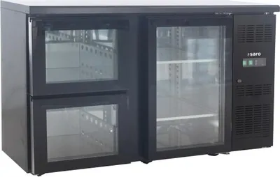 Produktbild von SARO Barkühler, 1 Glastür+2 Schubladen, BC 2100 G S2